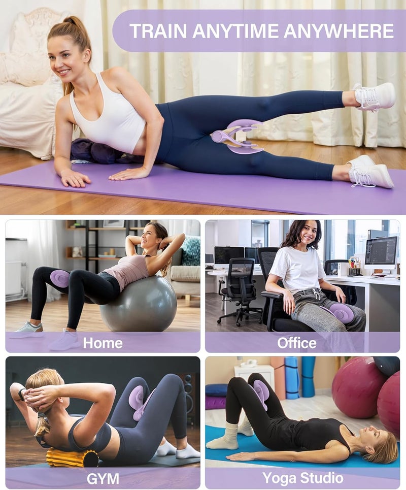 TINRIEF Kegel Exerciser, Pelvic Floor Muscle Exercise Devices for Women, Inner Thigh Exerciser Leg Workout Equipment Thigh Trainer for Male Hip Trimmer Inner Thigh Toner Workout - Image 5